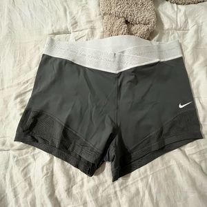 Nike pro workout shorts. Crossed front hand. Super comfy and stylish